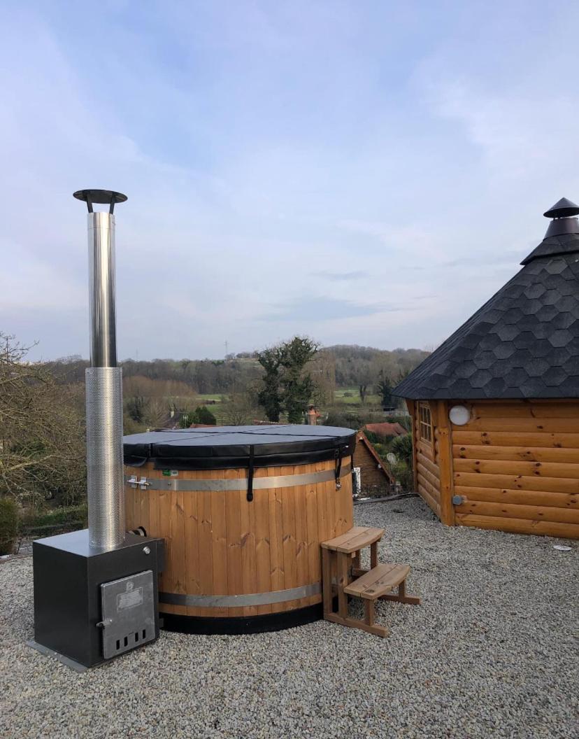 Maison Bois Kota / Bain Nordique / Proche De La Mer / Kota Grill Longueil Eksteriør bilde